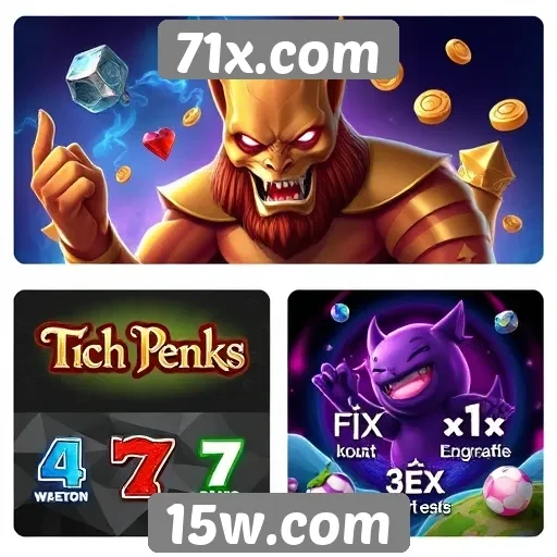 Principais jogos disponíveis no 71x.com